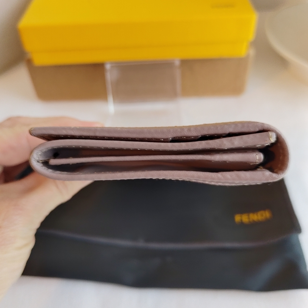 FENDI Zucchino Long Wallet - Picture 5 of 13